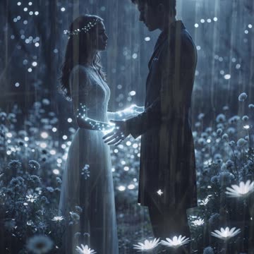 The Moonlit Garden Magical Fantasy Short