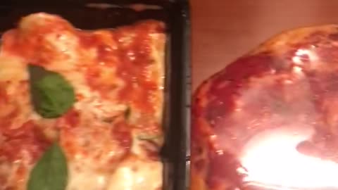 Beautiful Chicken Parm With Nice Focaccia Bread From This Brooklyn Italian Market