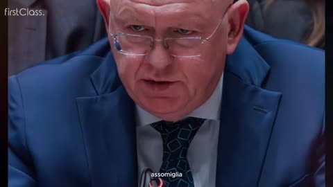 NEBENZIA ha DISTRUTTO il DIPLOMATICO EUROPEO ALL'ONU - GLI SONO BASTATI 3 MIN