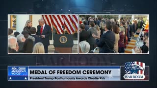 President Trump Posthumously Awards Charlie Kirk The Presidential Medal Of Freedom