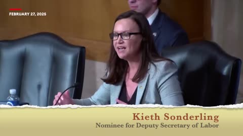 Keith Sonderling's Confirmation Hearing