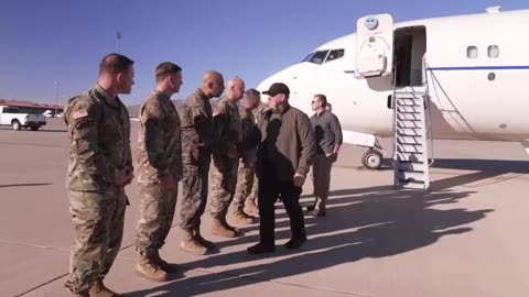 Tom Homan visits fort bliss.. | Check Description