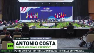 EU calls for peace at ASEAN summit while fueling global conflicts