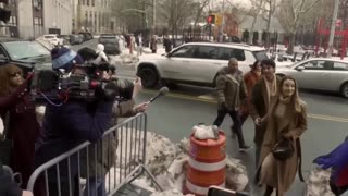 Blake Lively, Justin Baldoni arrive at federal court in NYC