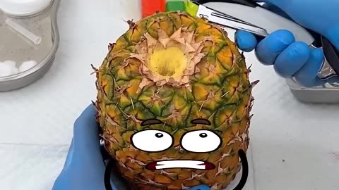 We Tested Fruit Surgery and Here's What's Hilarious #doodles #animation #cartoon _GOODLAND