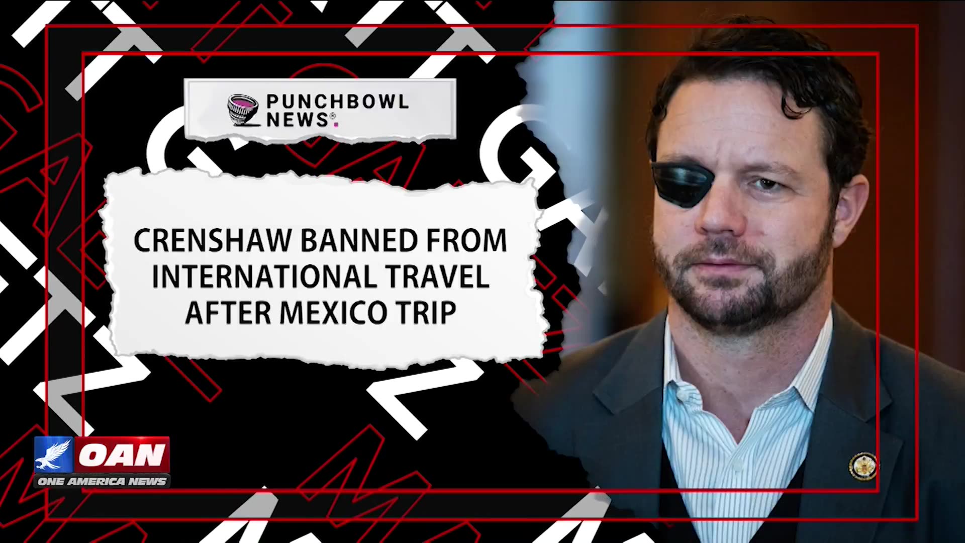 Rep. Dan Crenshaw punished for alleged drunken incident in Mexico🍻🍹🍸