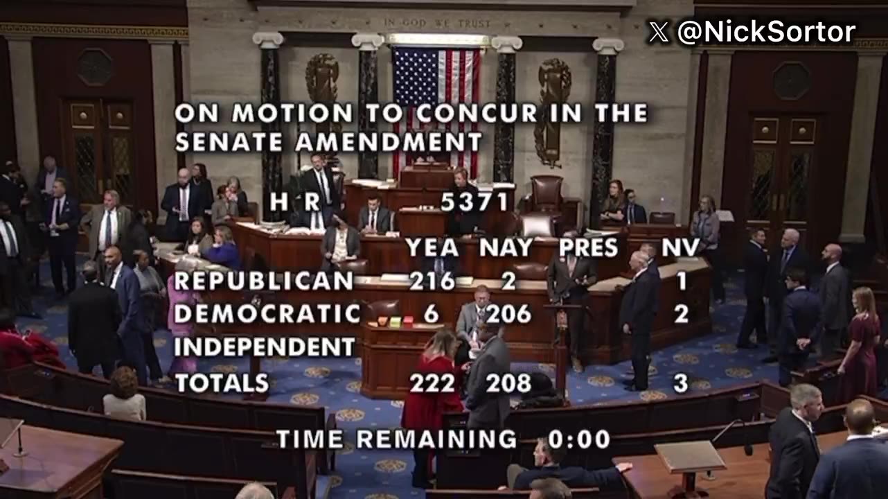 DEMOCRAT GOVERNMENT SHUTDOW🚨 JUST IN: Democrats began SCREECHING at each other on the House floor