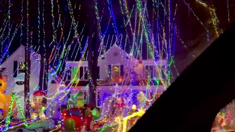 Christmas House Wonderland Wrapped in Lights