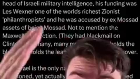 I just Israel-pilled Elon Musk... Ian Carroll