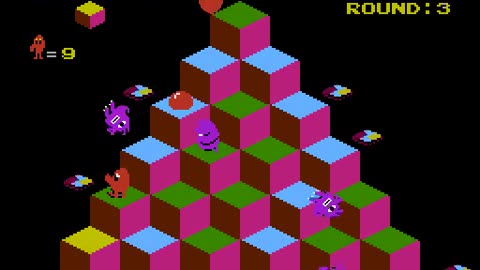 NES Longplay - Qbert - US