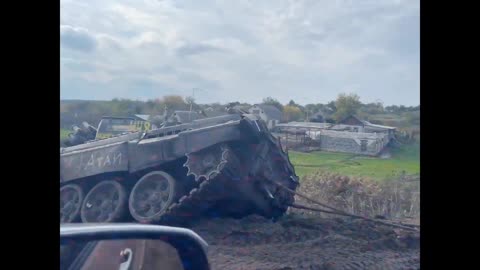 Ukrainian troops near Lyman, late September 22