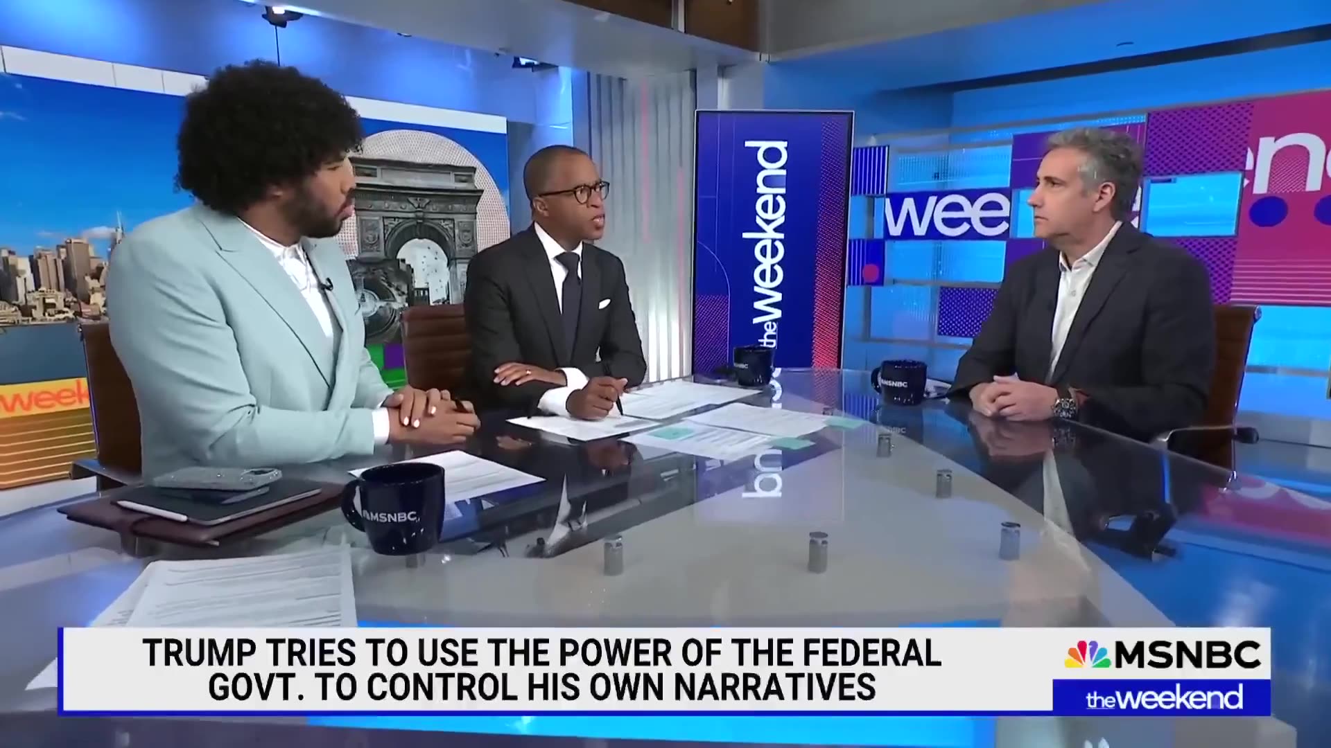 Michael Cohen *PREDICTS* on MSNBC that Tish James & Adam Schiff WILL BE HELD