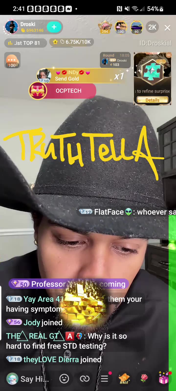 DROSKI BURNING HEADS TO THE URGENT CARE FOR STD TESTING & TREATMENT PT. 1