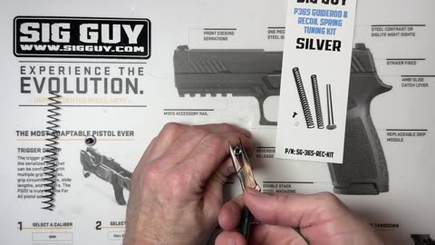 Sig Guy Recoil Spring Installation Tool For SIG Sauer P365 3.1” Guide Rod System