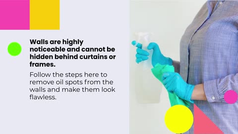 How To Remove Oil Spots From Walls