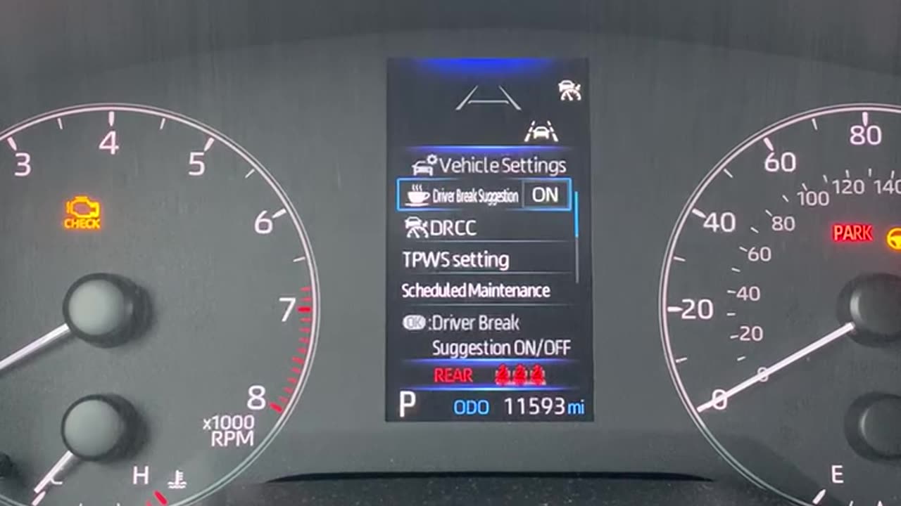 2024 Toyota Corolla - Maintenance Light Reset