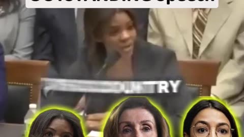 Congress Completetely SIlent as Candace Owens gets at it again!