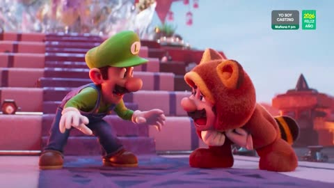 [Clip] Super Mario Bros: La Película | Mario salva a Luigi | Latina Televisión (Perú 🇵🇪)