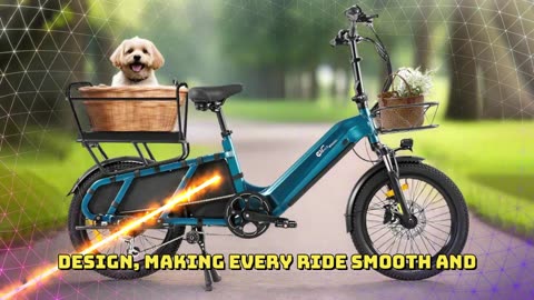 CMACEWHEEL HQ20 Electric Bike 48V 20Ah 960Wh Battery 6 Speed 20 inch Electric Bike