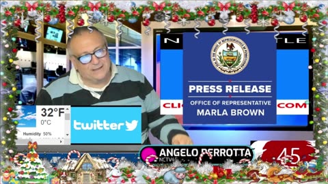 NCTV45 NEWSWATCH MORNING WED DEC 31 2025 WITH ANGELO PERROTTA