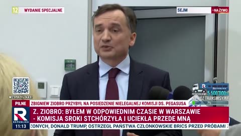 Komunistyczne szczury uciekły przed uczciwym człowiekiem licząc na to, że