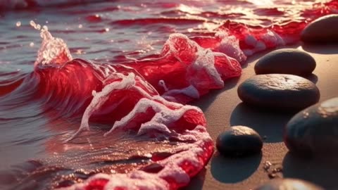 The Sea of Galilee turns Blood Red!