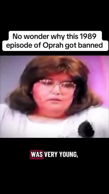 What they silenced from the '89 Oprah episode