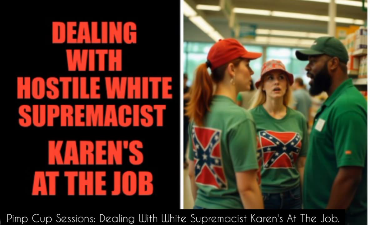 Pimp Cup Sessions: Dealing With White Supremacists Karens At The Job
