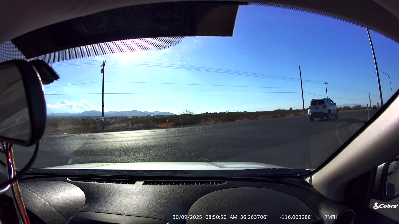 Speeding and Crossing Solid Line - Pahrump, NV 160 & Blosser Ranch Rd