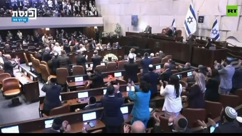 Israeli MPs dragged out of Knesset after shouting 'TERRORIST' at Trump