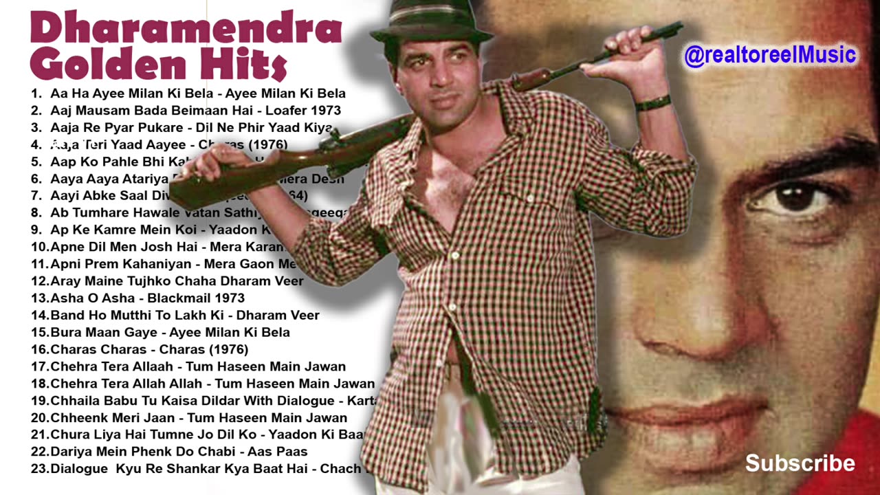 Dharmendra's Iconic Bollywood Tracks | Nostalgia Reloaded Part 1