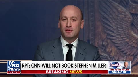 CNN REFUSES To Have Stephen Miller On Any Of Their Shows