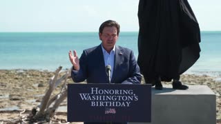 Governor DeSantis Unveils James Monroe Statue Celebrating America250 in Monroe County