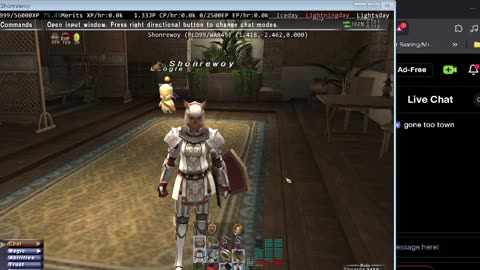 Playing Final Fantasy XI Online