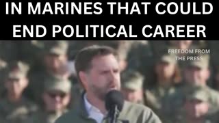 JD Vance Says His Staff Didn’t Want Him to Tell Funny Jokes from His Marine Corps Days
