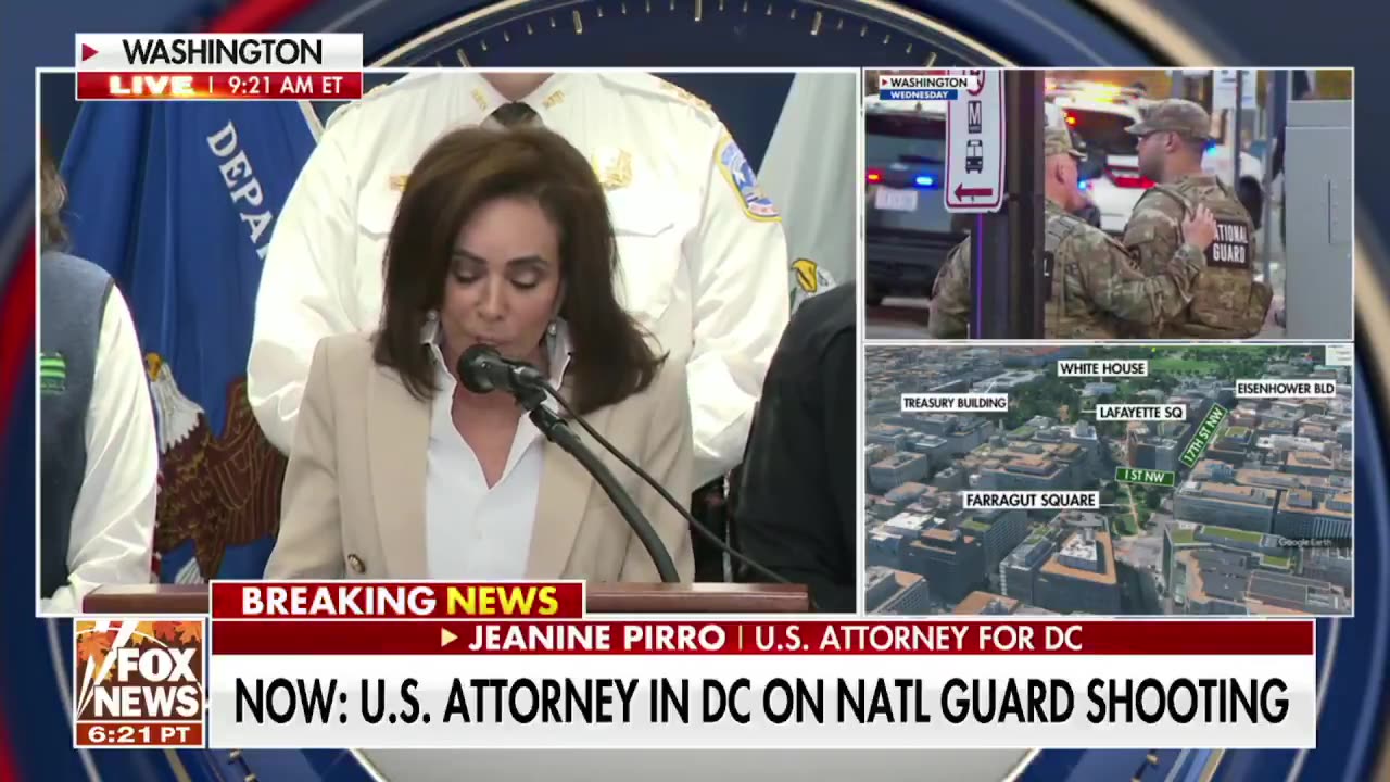 Jeanine Pirro says national guard shooter may face death penalty