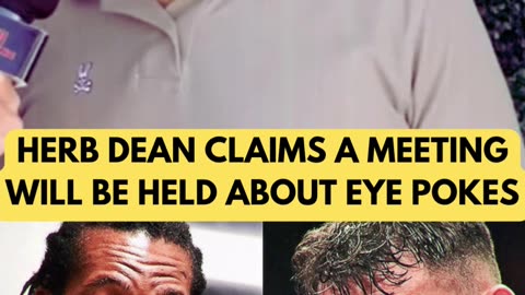 Something Will Be Done About Eye Pokes in the UFC