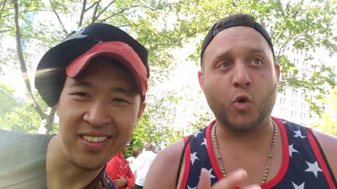 NYC Worldwide Freedom rally with djelf7