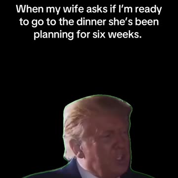 Did my wife really plan that?