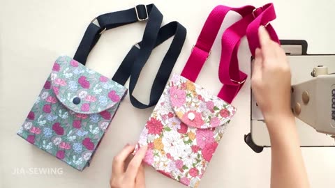Shoulder Bag🍁✨ | DIY | Quick Easy Sewing