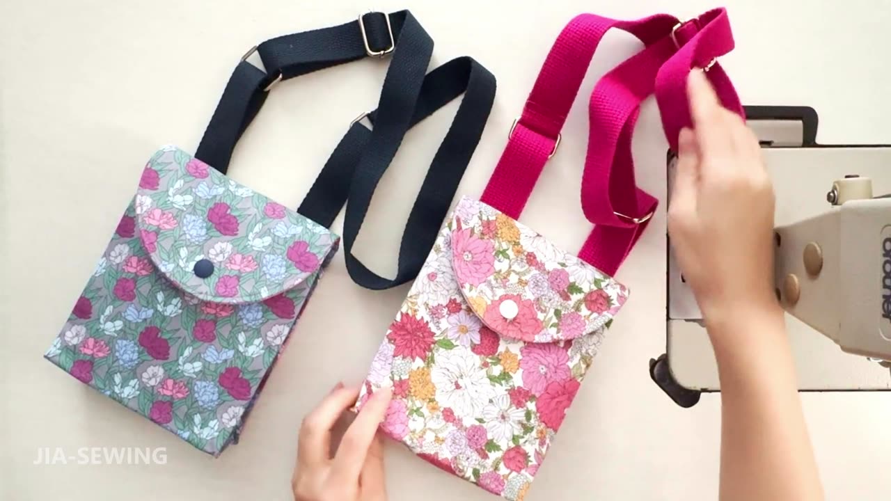 Shoulder Bag🍁✨ | DIY | Quick Easy Sewing