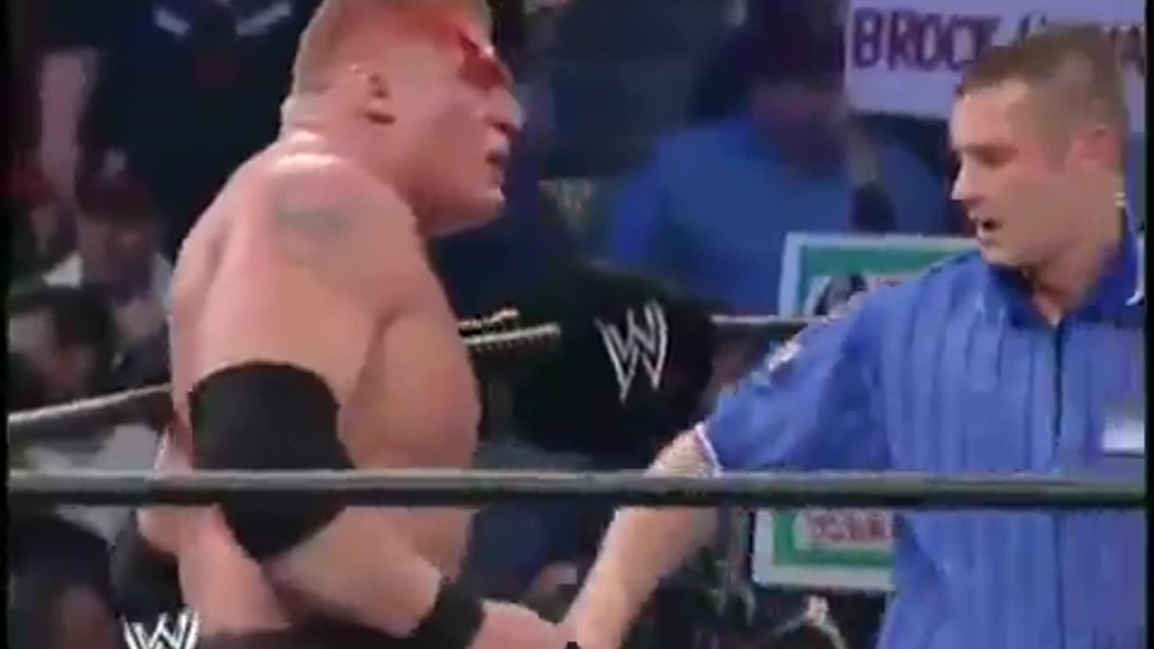 Brock Lesnar Vs John Cena Backlash 2003 HD
