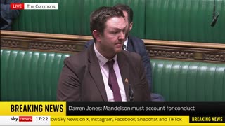 UK Government statement on Epstein files and Mandelson in the Commons