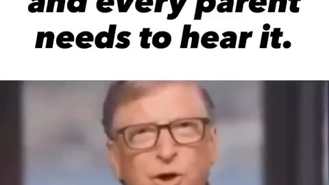 Bill Gates saying the quiet part out loud.