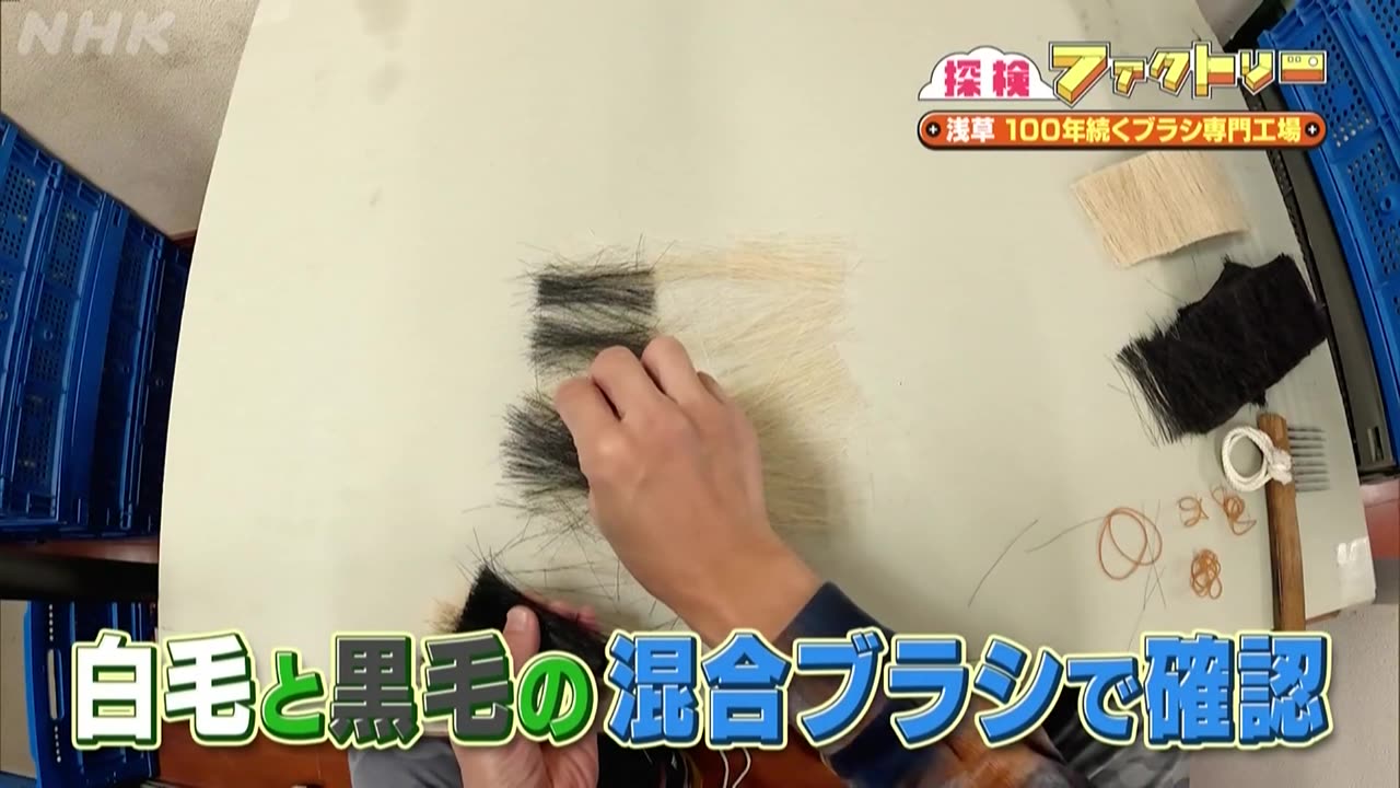 探検ファクトリー 東京浅草 そば打ち、毛玉取り…プロの仕事に役立つブラシ工場