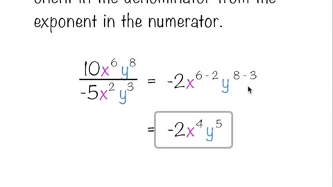 Exponents | Quotient Rule
