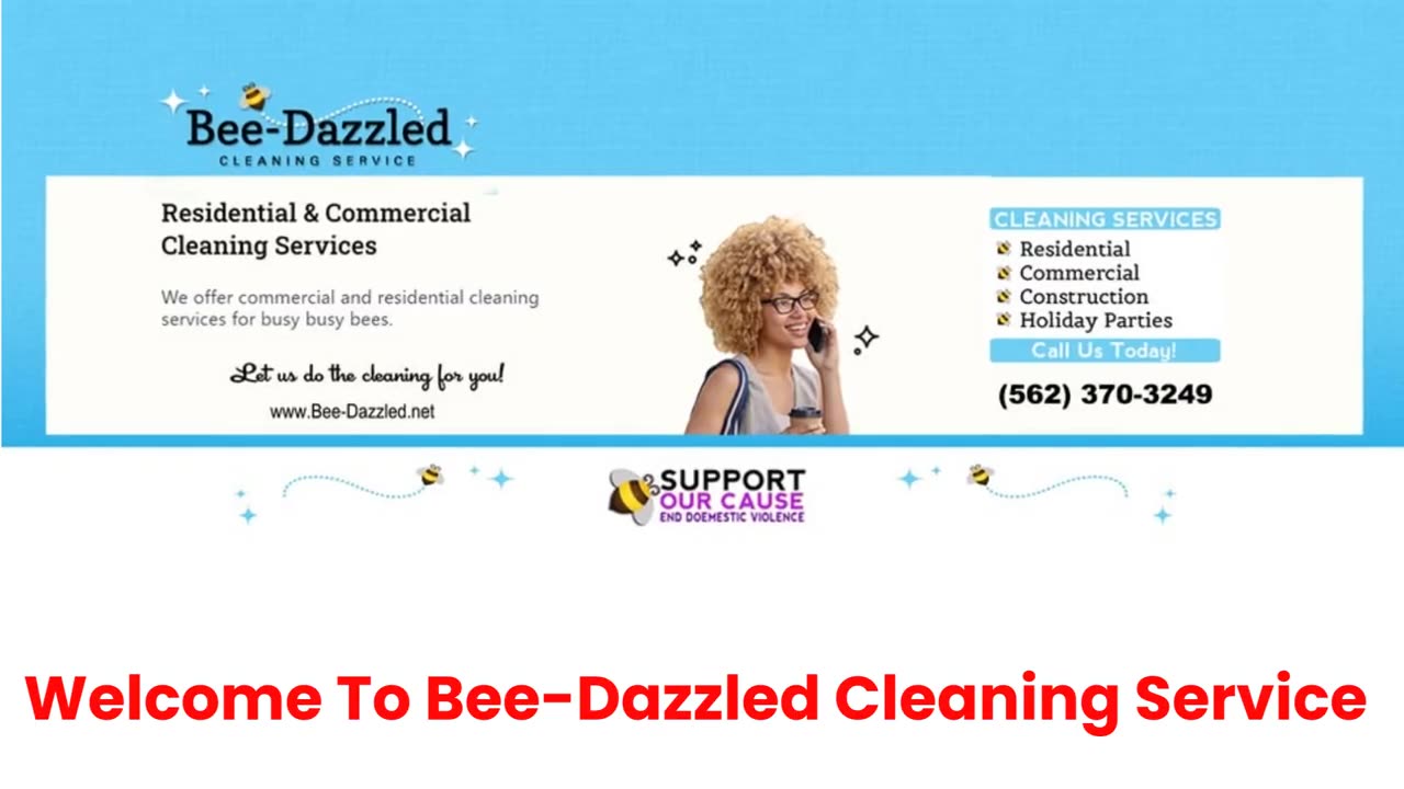 Bee-Dazzled Commercial Cleaning Service Company in Long Beach