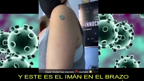 Efecto vacuna Covid 19 con IMAN, QUE HAY AL DENTRO? Coronavirus Plandemia Genocidio