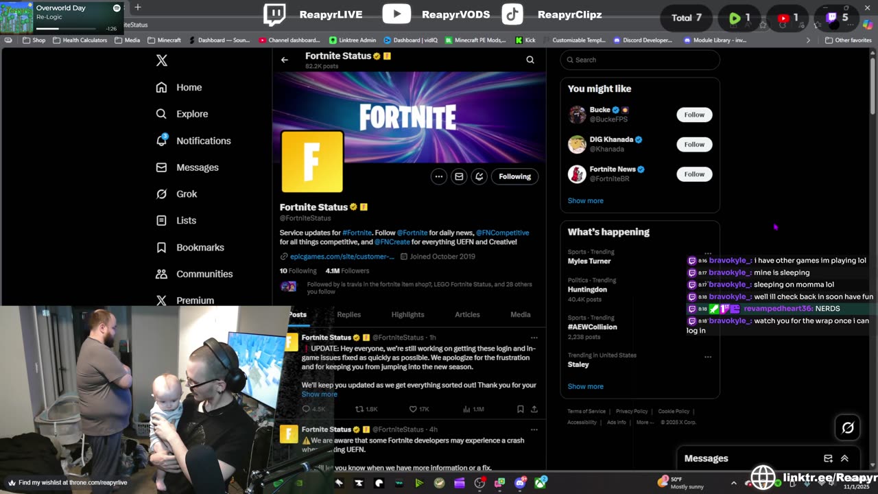 🔴Live🔴FORTNITE SIMPSONS EDITIONS🔴!throne !merch !dubby !discord !socials🔴