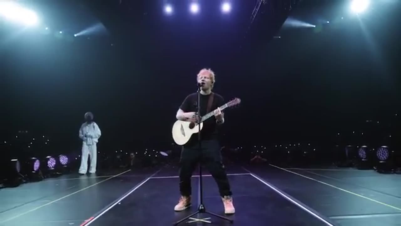 Ed Sheeran & Diljit Dosanjh - Shape of You x Naina (Live in Birmingham 2024)